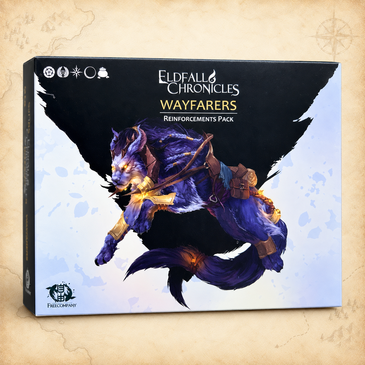 Eldfall Chronicles: Reinforcements Pack Wayfarers, box front