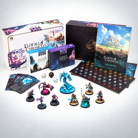 Eldfall Chronicles: Two-Player Starter Set Coalition of Thenion vs Sand Kingdoms