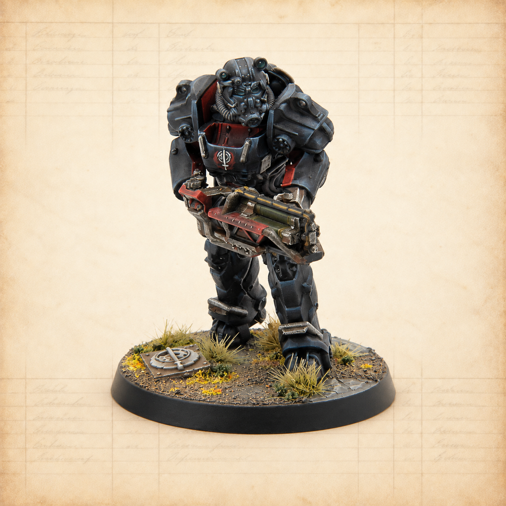 Fallout: Miniatures - Brotherhood of Steel Core Box (Plastic), model