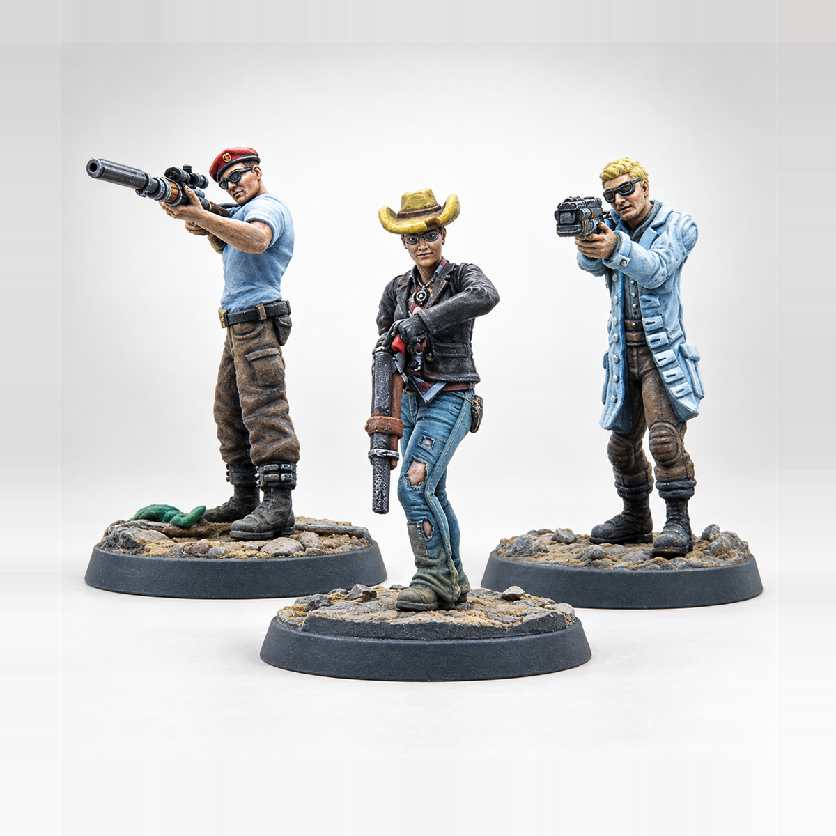 Fallout: Wasteland Warfare - Boone, Arcade and Cass, product