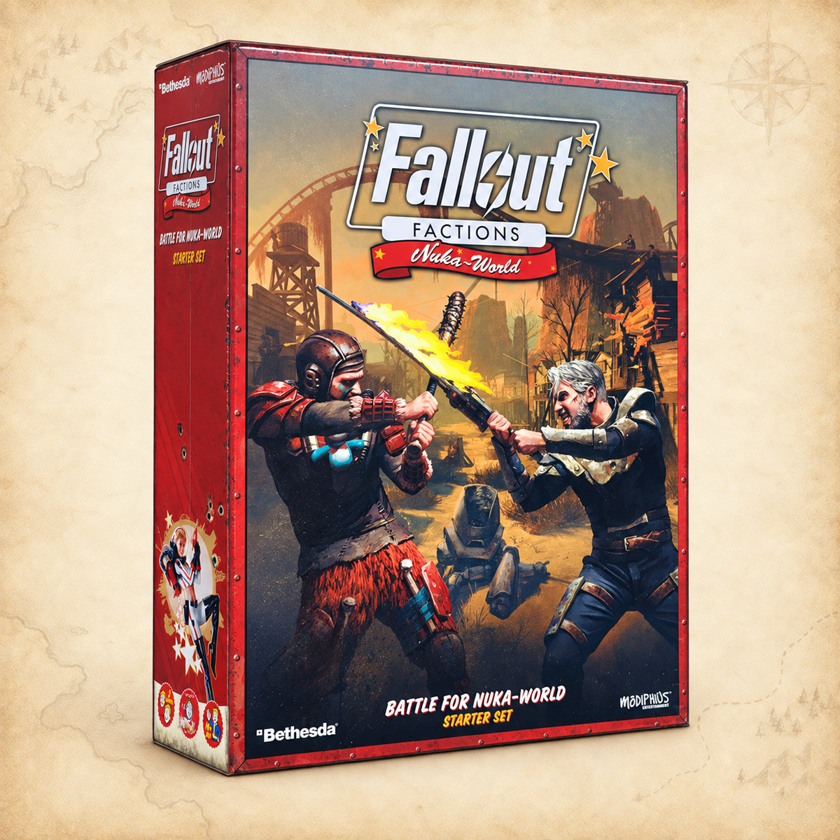 Fallout: Factions - 'Battle For Nuka-World' Starter Set, box front