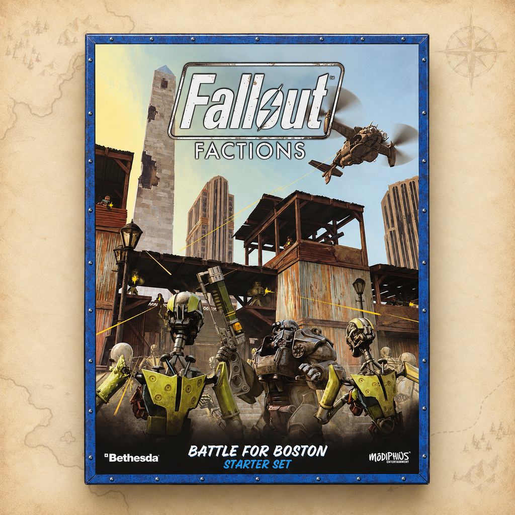 Fallout: Factions - Battle for Boston Starter Set, box front