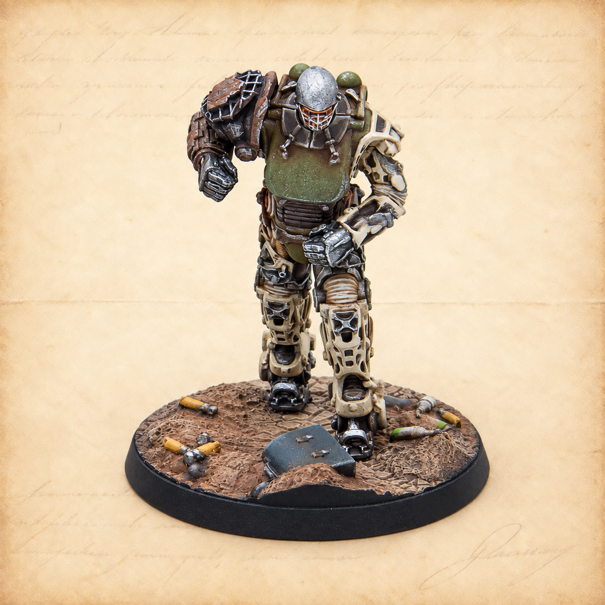Fallout: Wasteland Warfare - Gunners Conquerors of Quincy, model 2