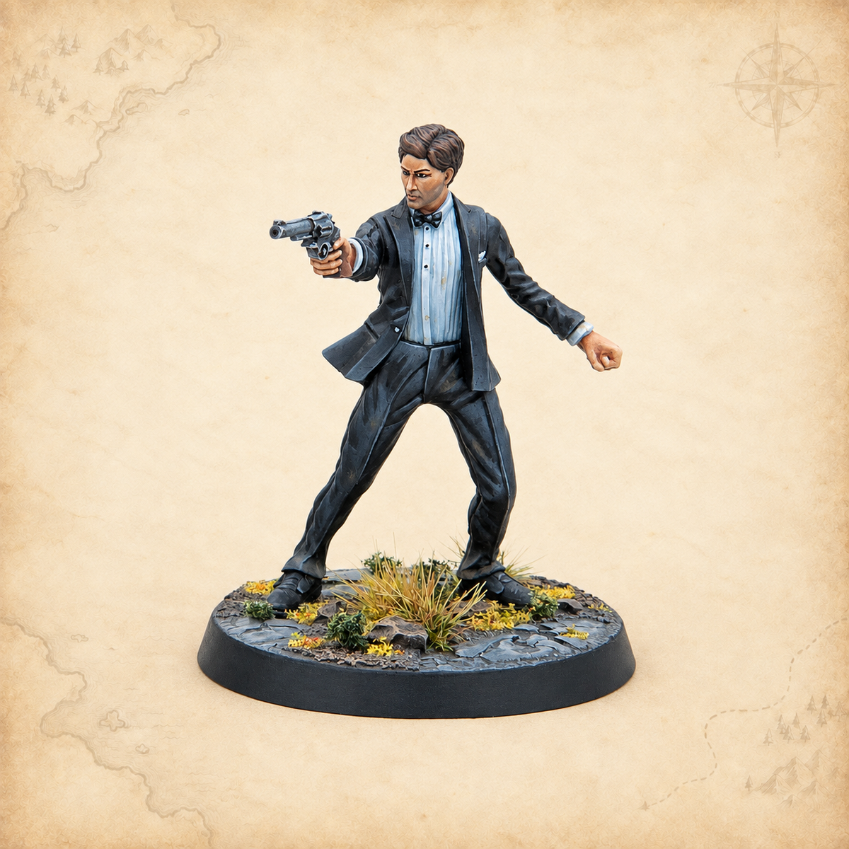 Fallout: Miniatures - Raiders - Crater Warlords, alternate view