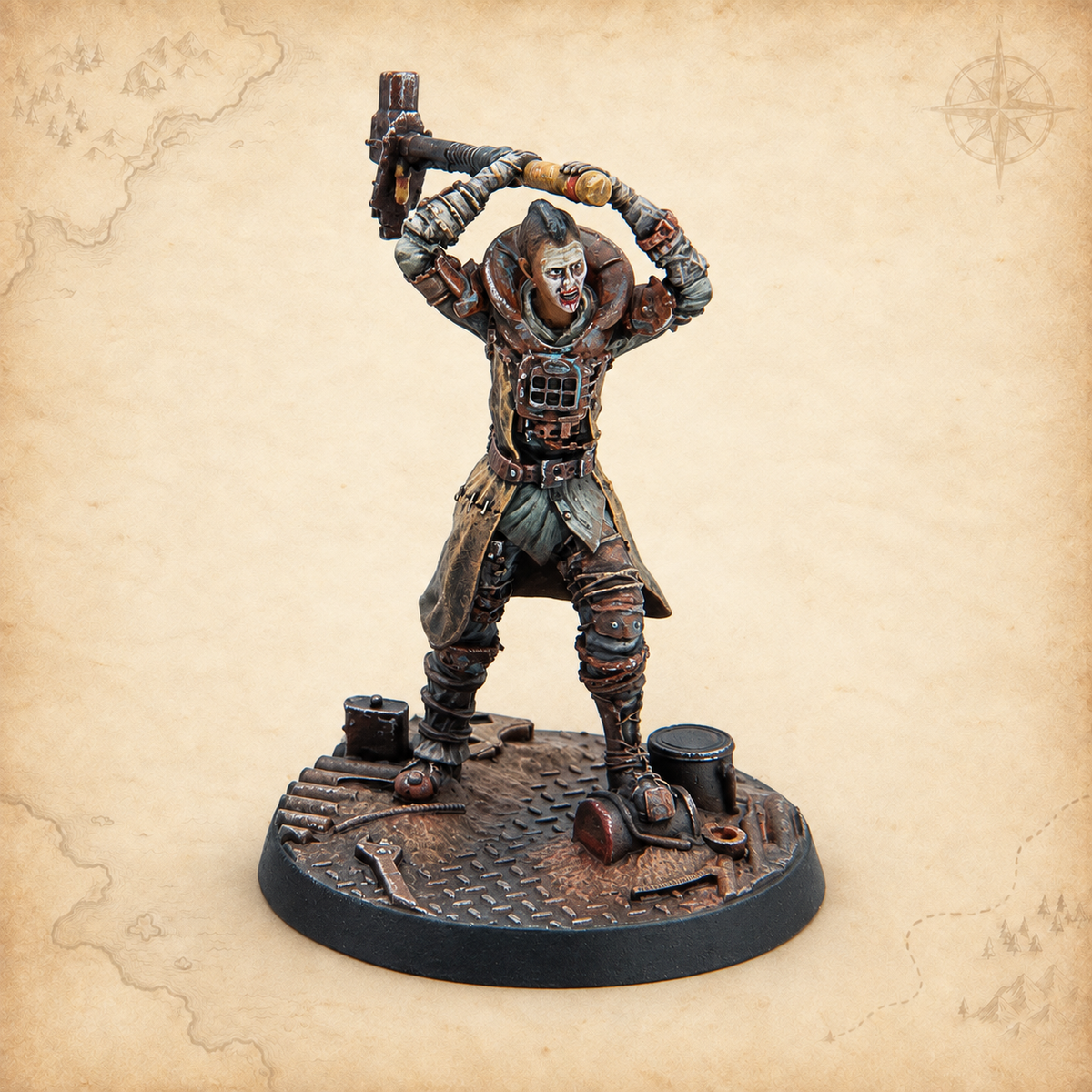Fallout: Wasteland Warfare - Raiders The Forged, alternate view