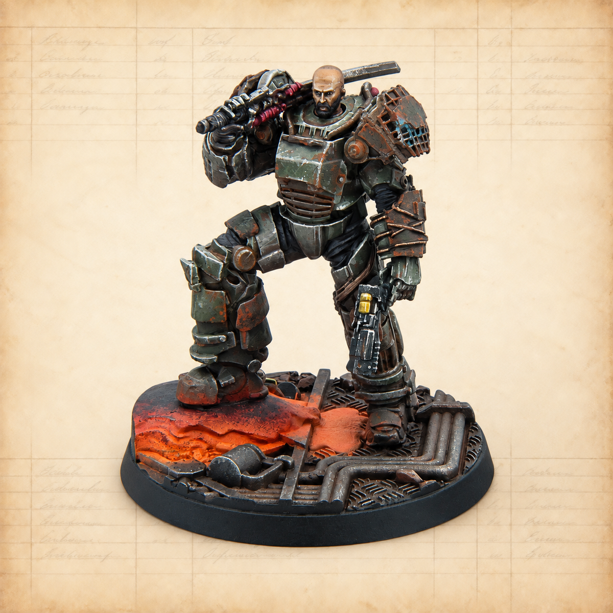 Fallout: Wasteland Warfare - Raiders The Forged, model 2