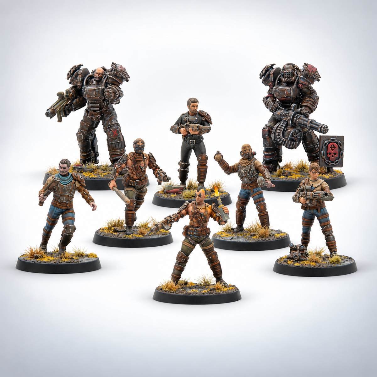 Fallout: Miniatures - Wasteland Raiders Core Box (Plastic), product