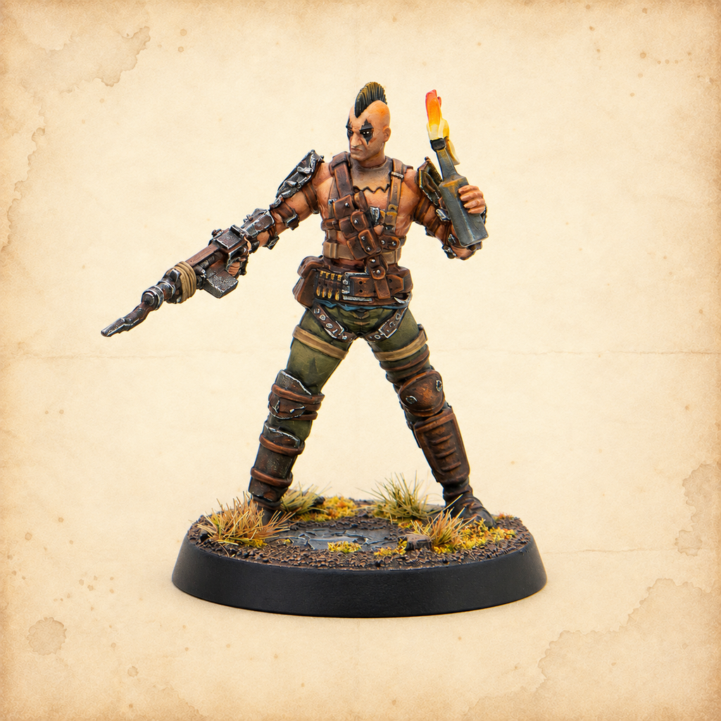 Fallout: Miniatures - Wasteland Raiders Core Box (Plastic), model