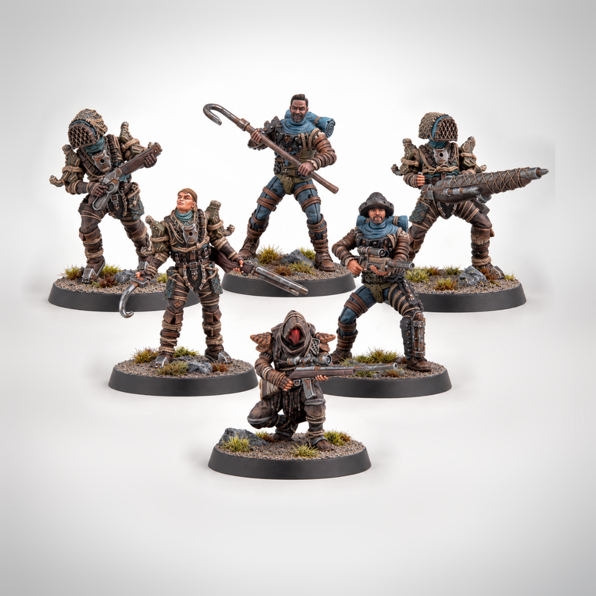 Fallout: Miniatures - Raiders - Trappers, product