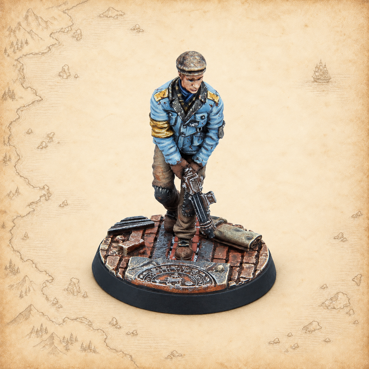 Fallout: Wasteland Warfare - Railroad Core Box, model