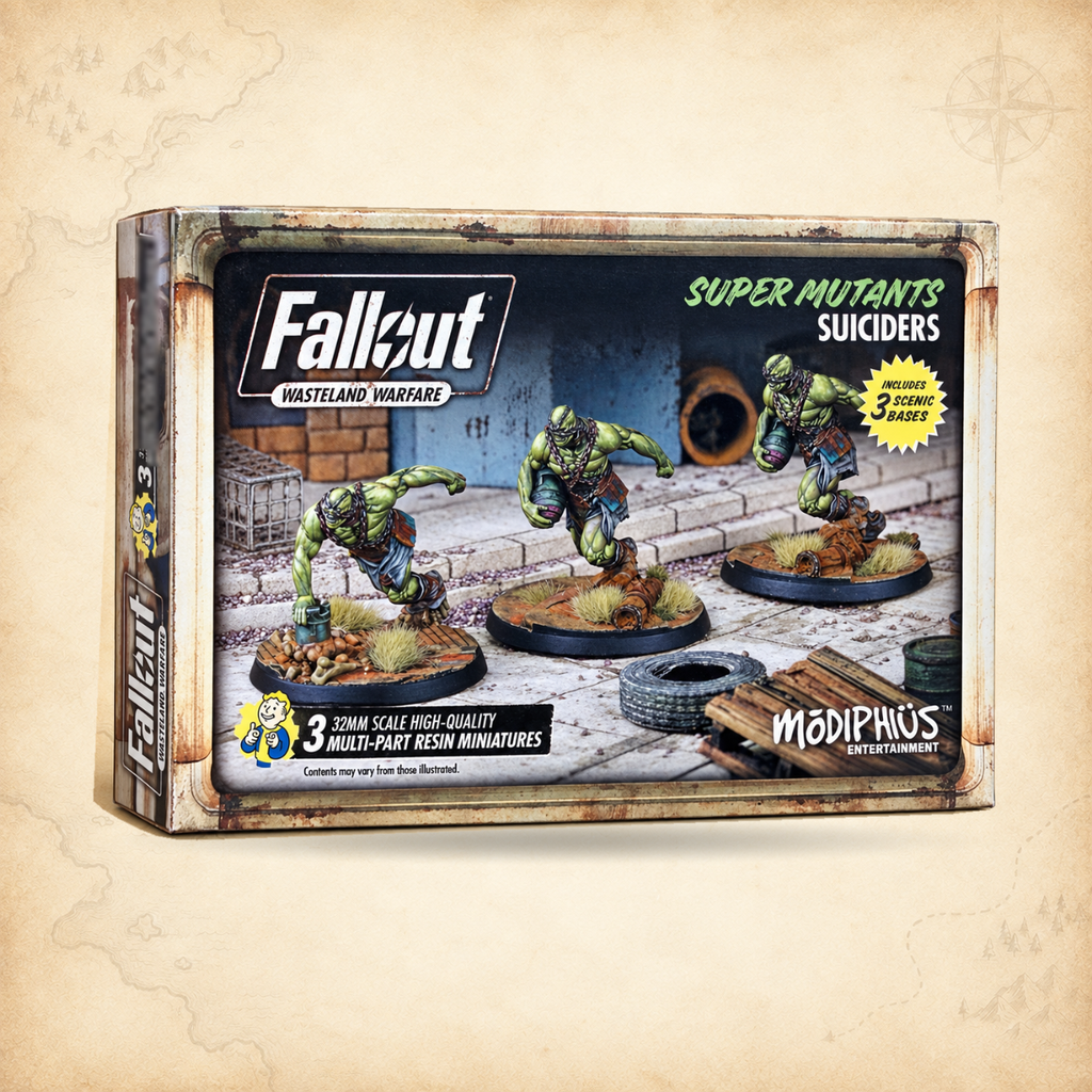 Fallout: Wasteland Warfare - Super Mutants Suiciders, box front