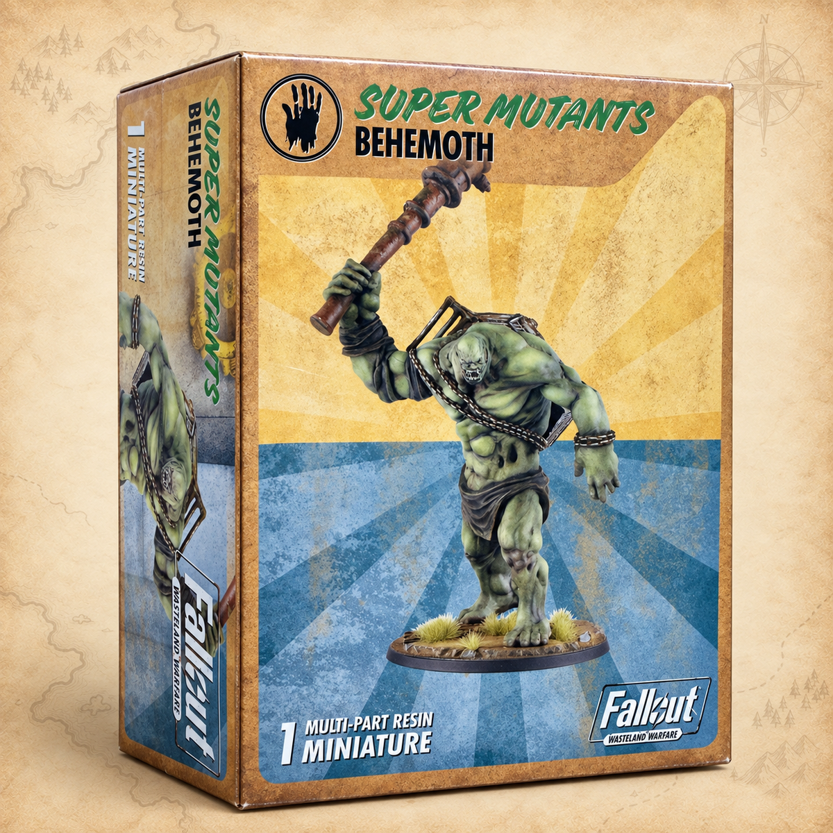 Fallout: Wasteland Warfare - Super Mutants Behemoth, box front