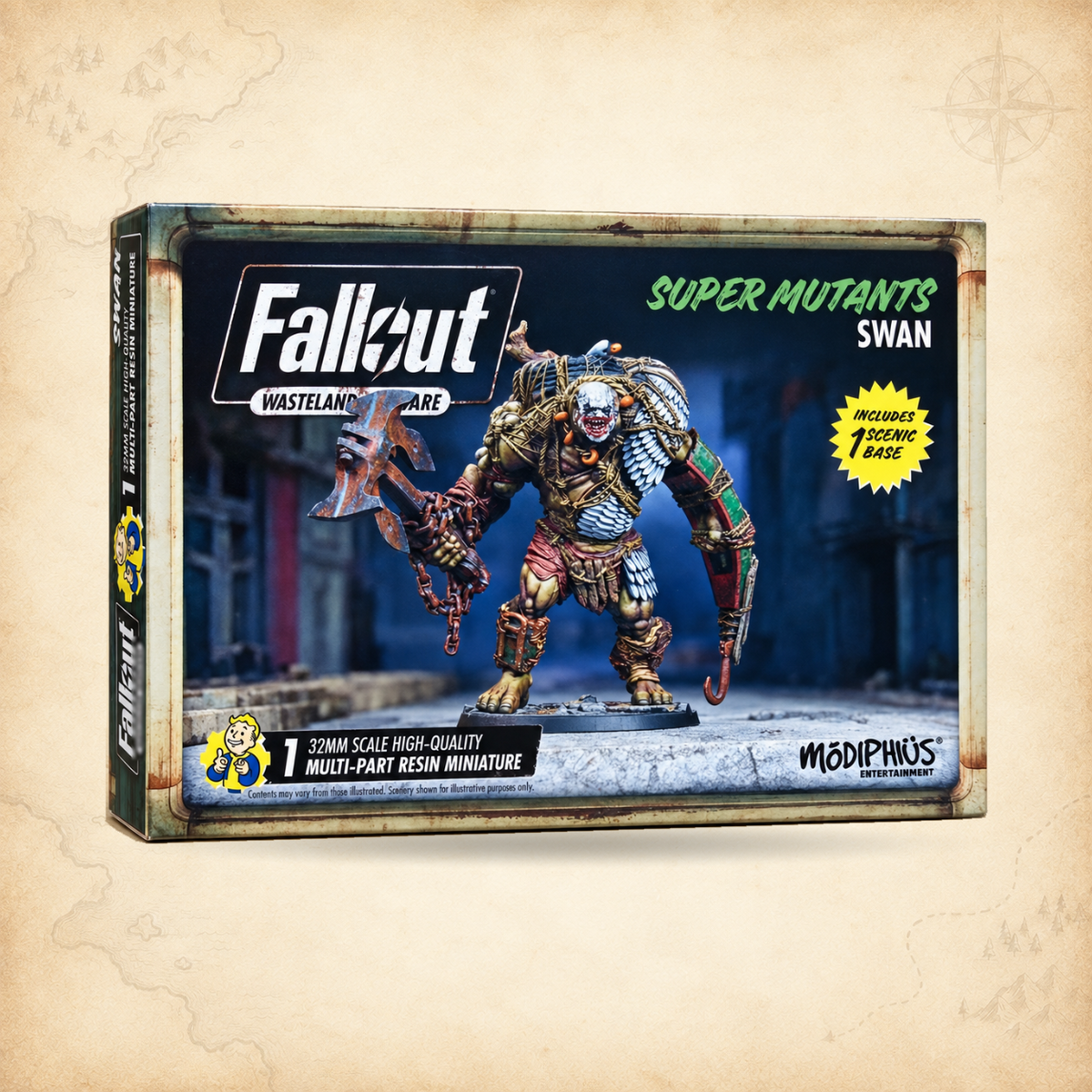 Fallout: Wasteland Warfare - Super Mutants Swan, box front
