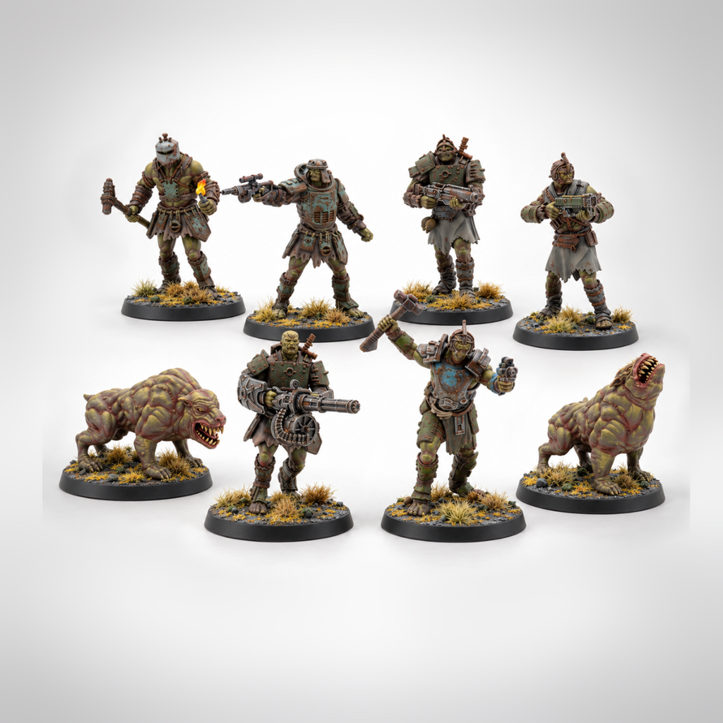 Fallout: Miniatures - Super Mutants Core Box (Plastic), product