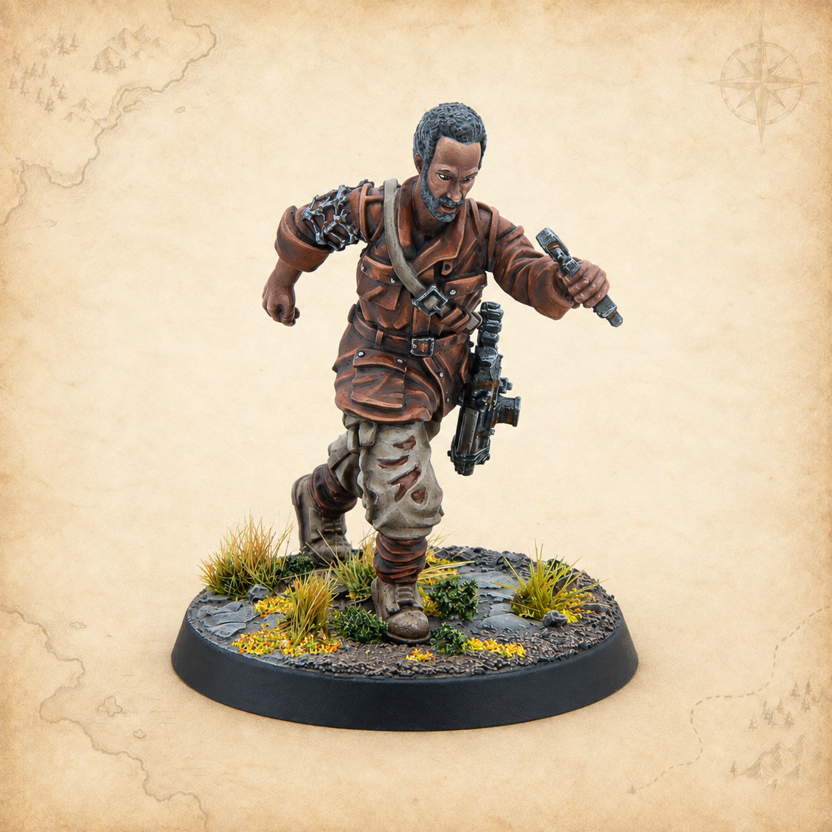 Fallout: Miniatures - Survivors - Foundation Authority, alternate view