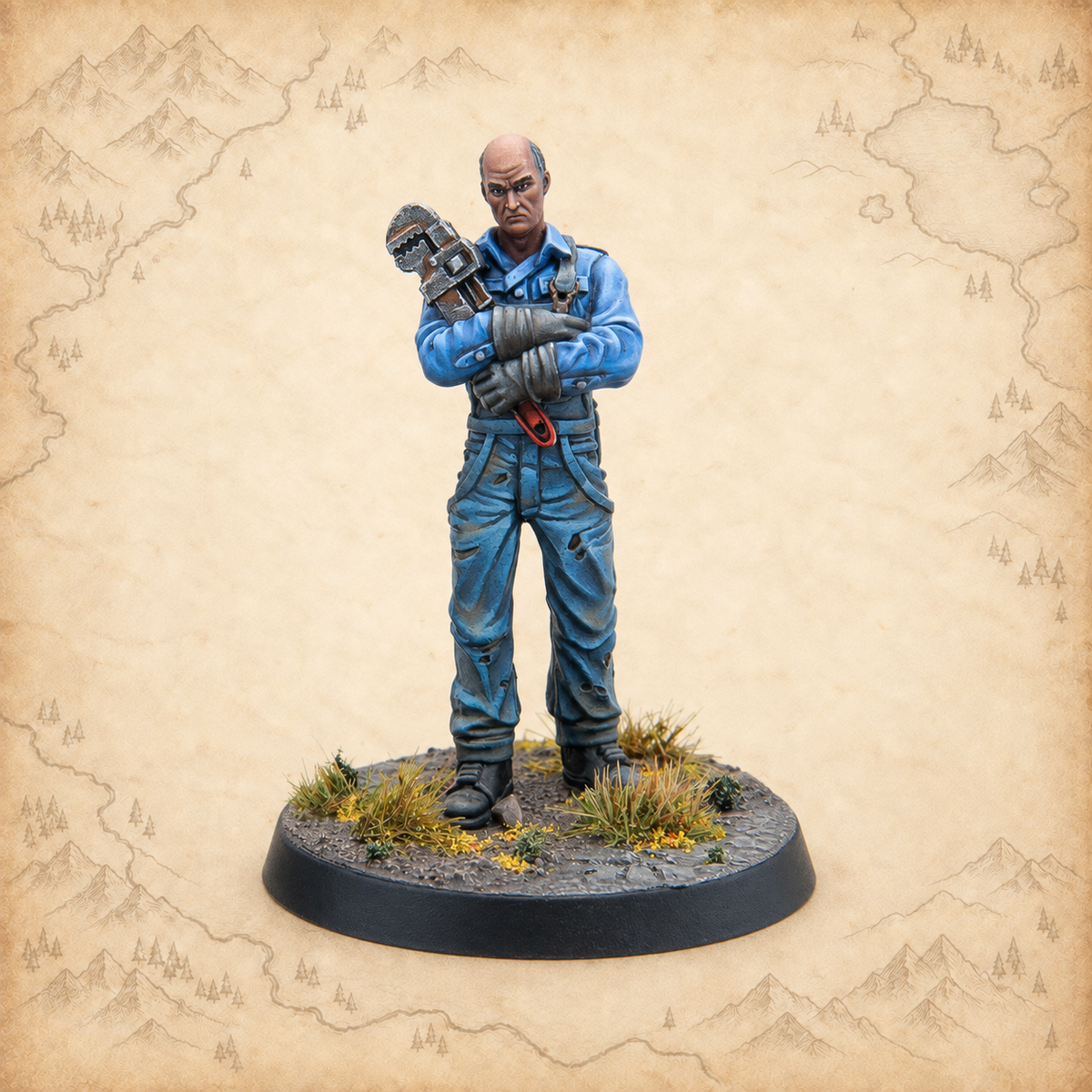 Fallout: Miniatures - Survivors - Foundation Authority, model
