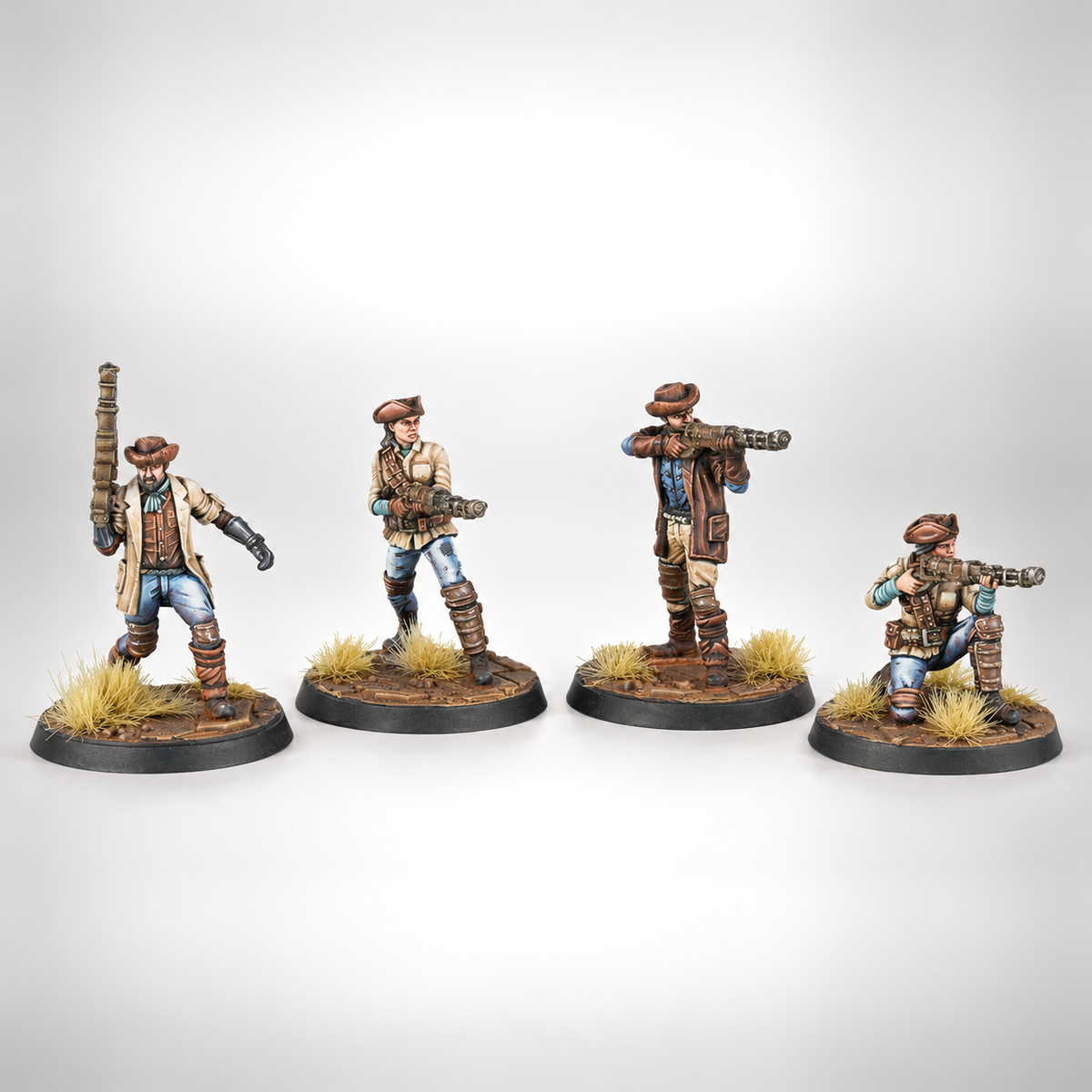 Fallout: Wasteland Warfare Models - Survivors Minutemen Posse, product