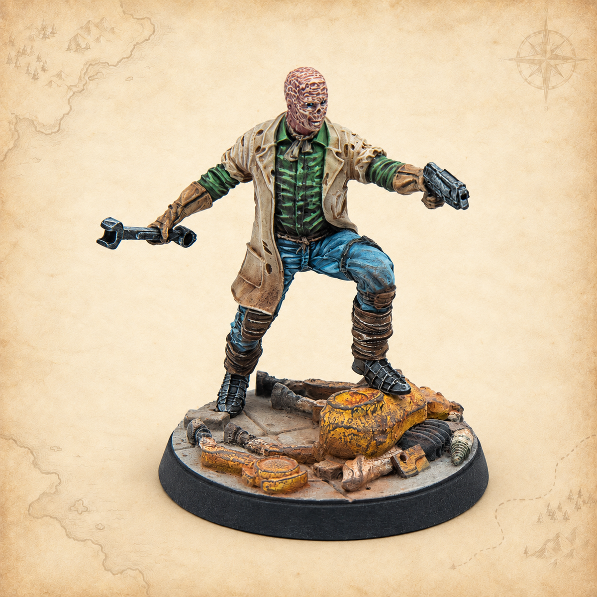 Fallout: Wasteland Warfare - Survivors Ghoul Settlers (The Slog), alternate view