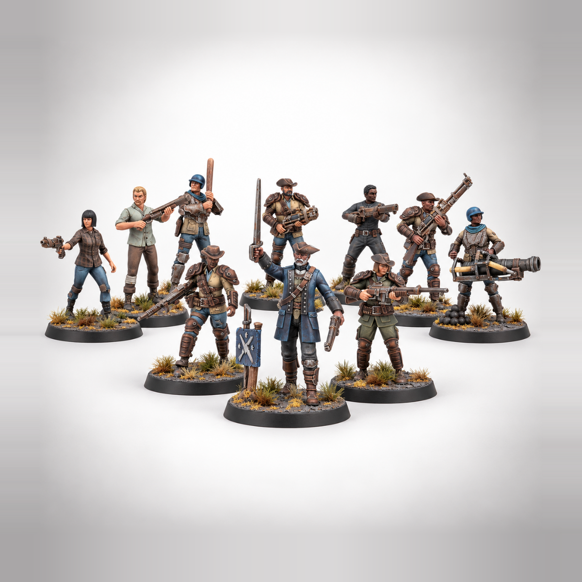 Fallout: Miniatures - Minutemen Core Box (Plastic), product
