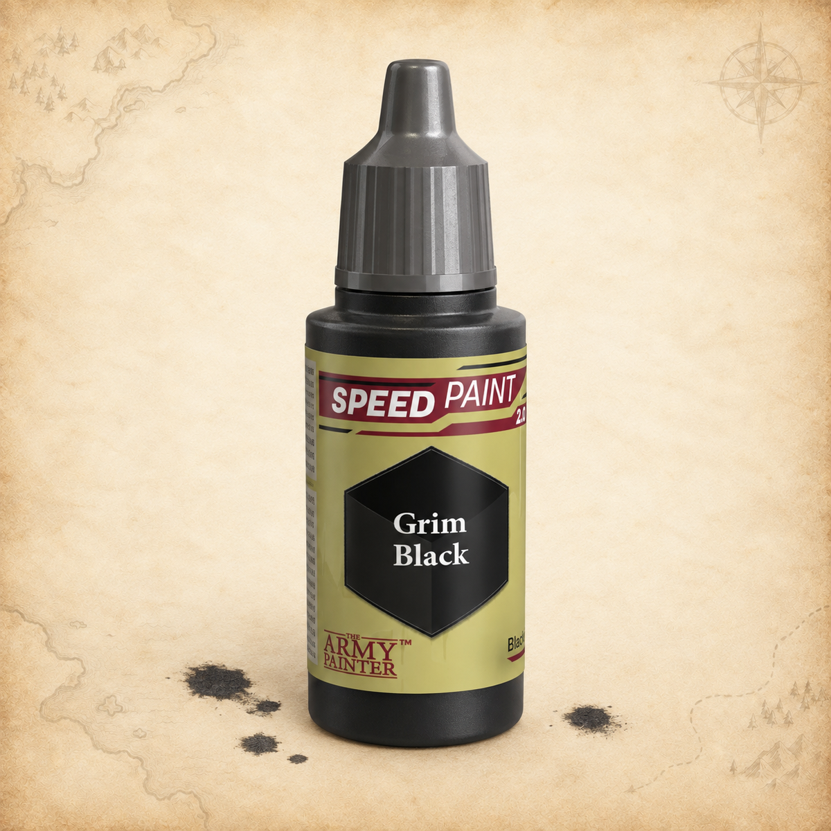 Army Painter: Speedpaint - Grim Black - 18ml, alternate view