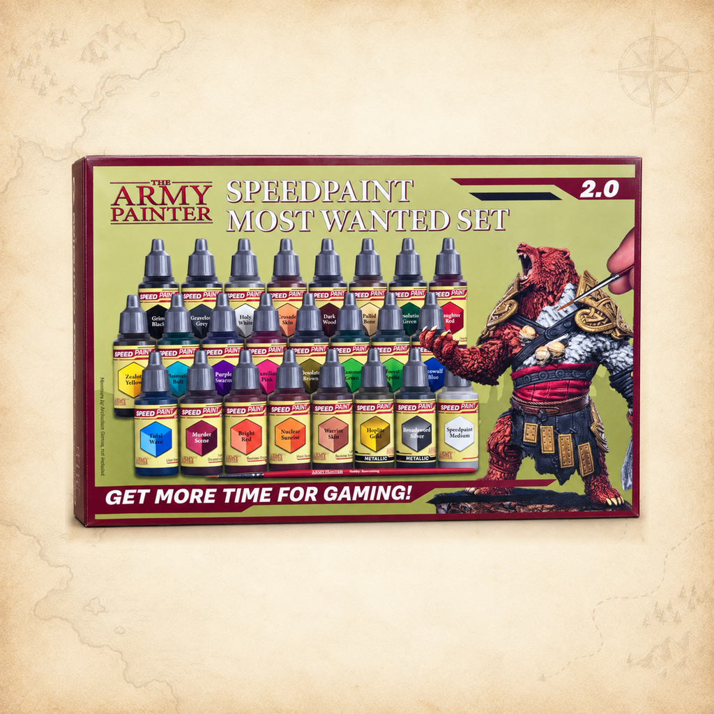 Army Painter: Speedpaint Most Wanted Set 2.0, box front