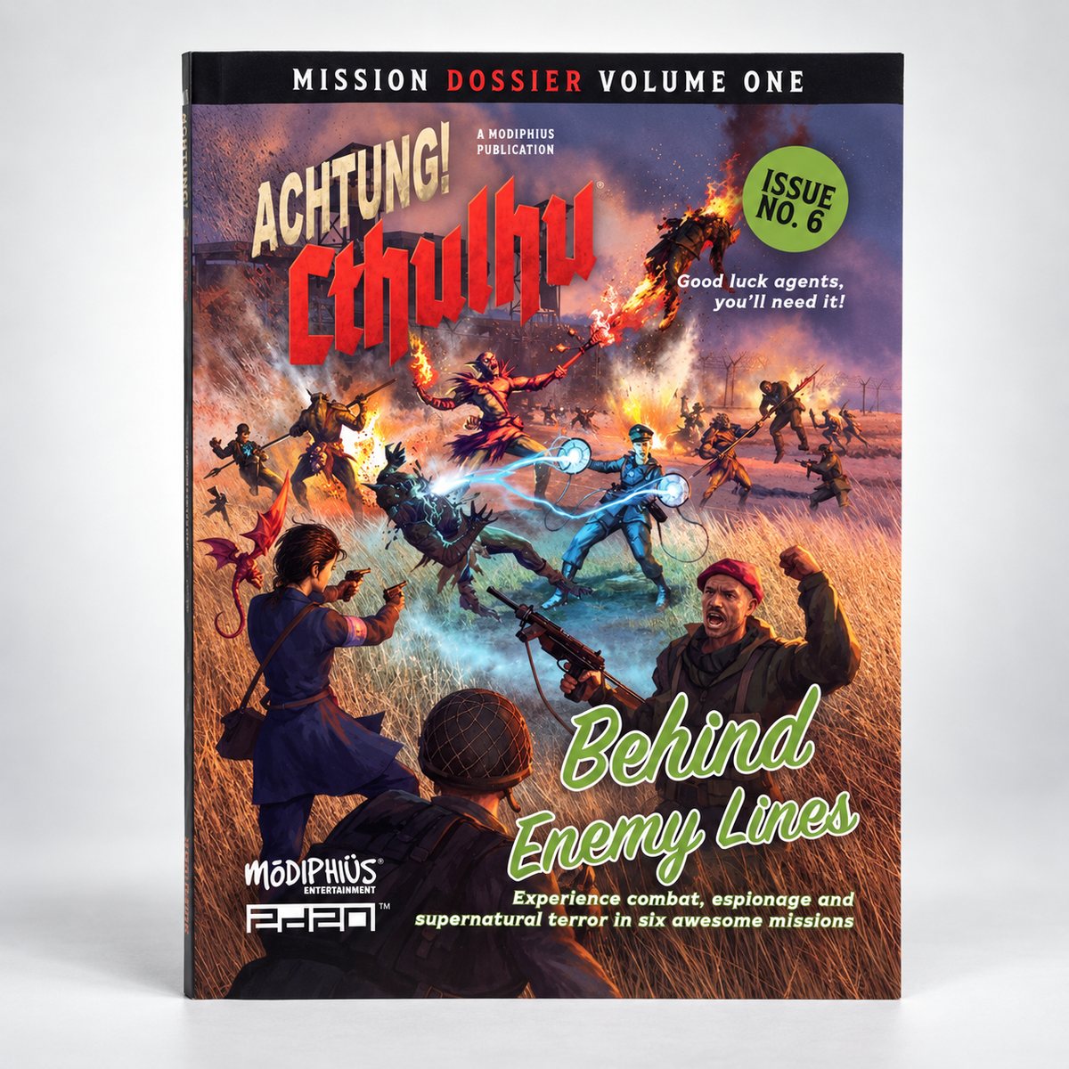 Achtung! Cthulhu: 2d20 Mission Dossier 1 - Behind Enemy Lines, product