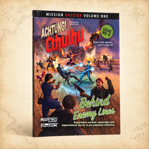 Achtung! Cthulhu: 2d20 Mission Dossier 1 - Behind Enemy Lines, alternate view