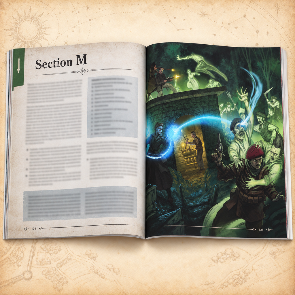 Achtung! Cthulhu: 2d20 - D-Day The Darkest Day, inside pages 2