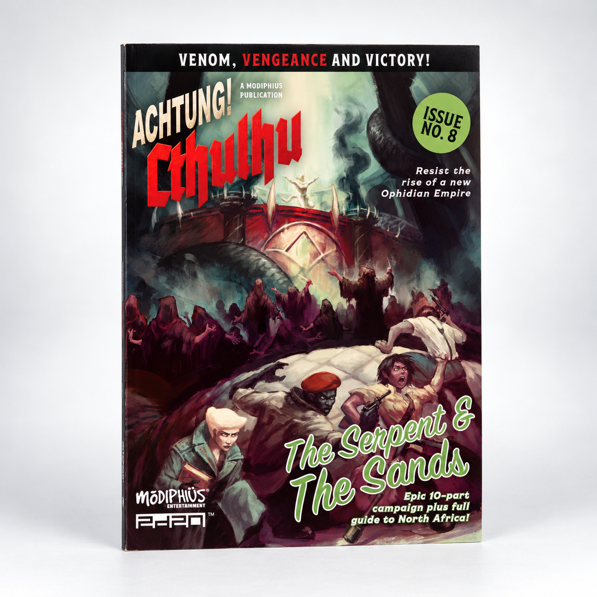 Achtung! Cthulhu: 2d20 The Serpent and the Sands, product