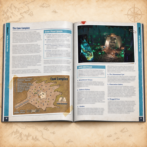 Achtung! Cthulhu: 2d20 Forest of Fear, inside pages