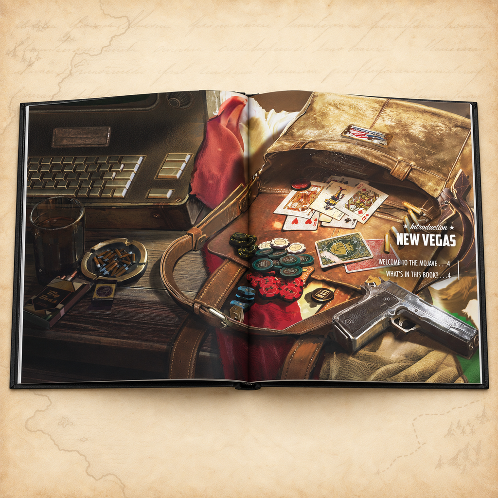 Fallout: The Roleplaying Game - New Vegas Setting Guide, inside pages