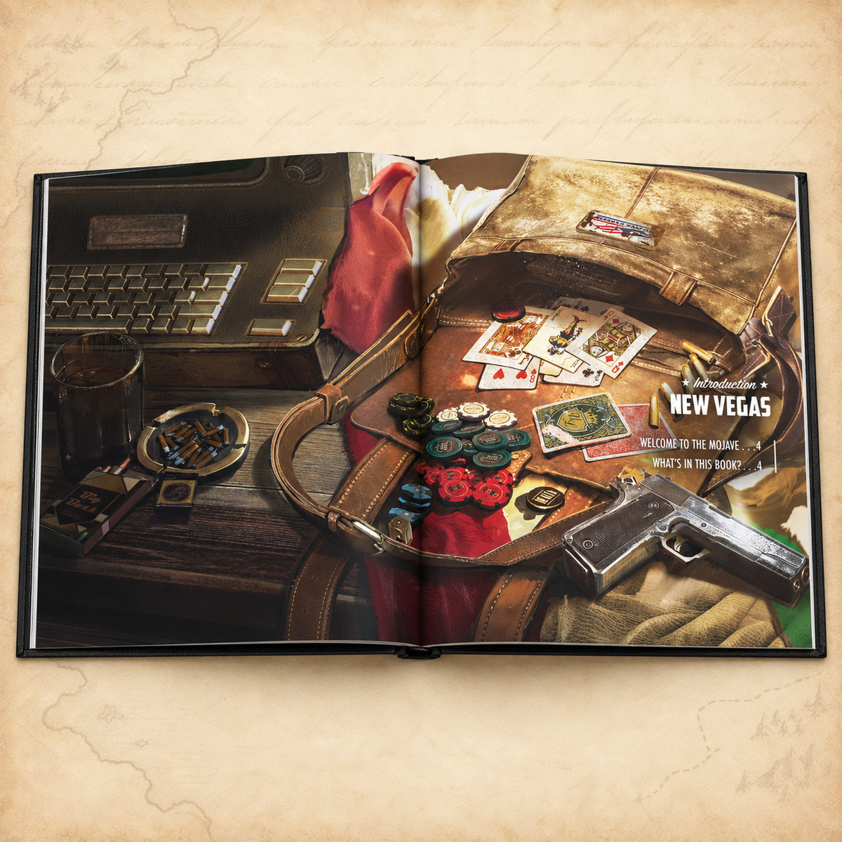Fallout: The Roleplaying Game - New Vegas Setting Guide, inside pages