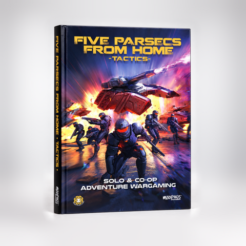 Five Parsecs From Home: Tactics Hardcover Rulebook - Modiphius