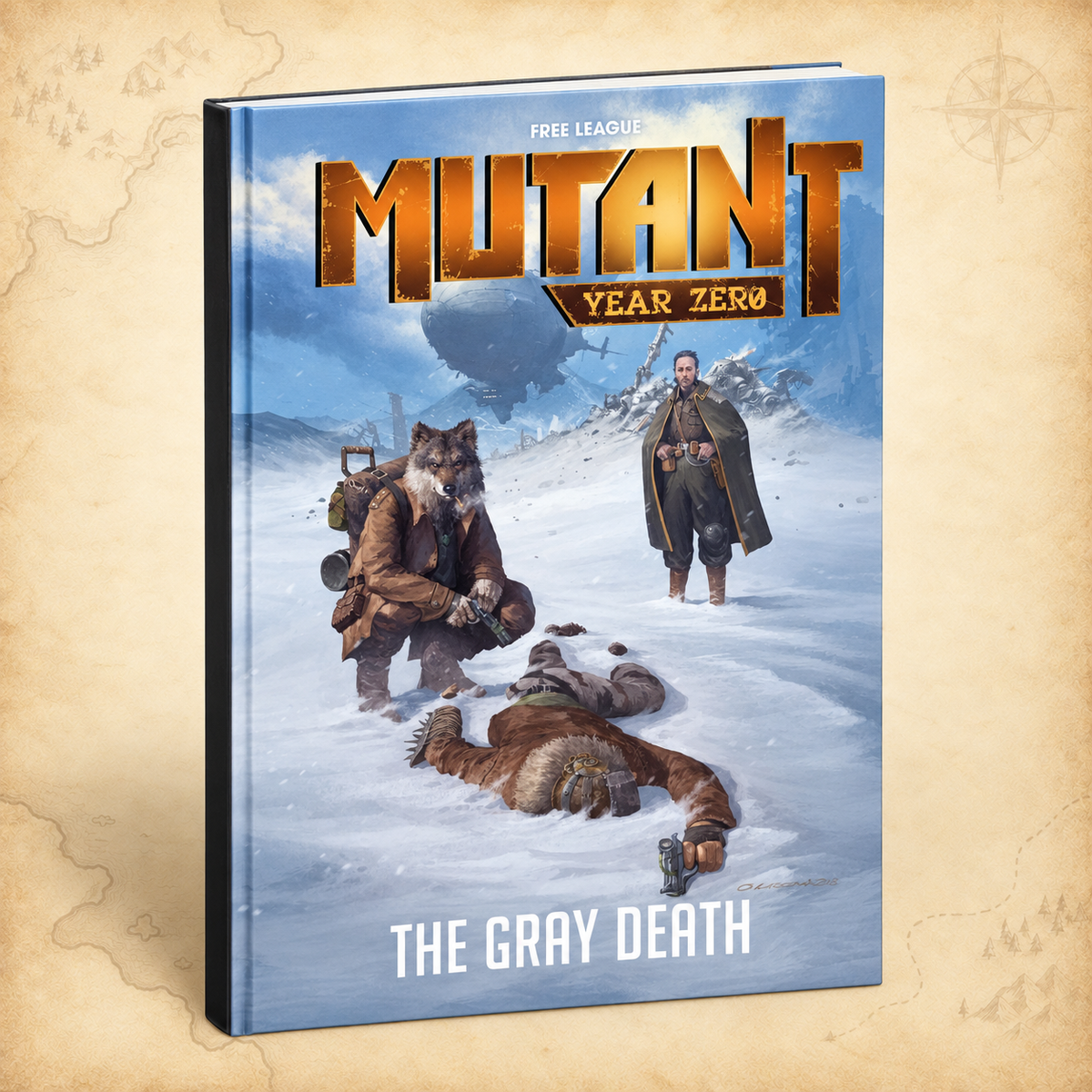 Modiphius: Mutant Year Zero - The Gray Death, alternate view