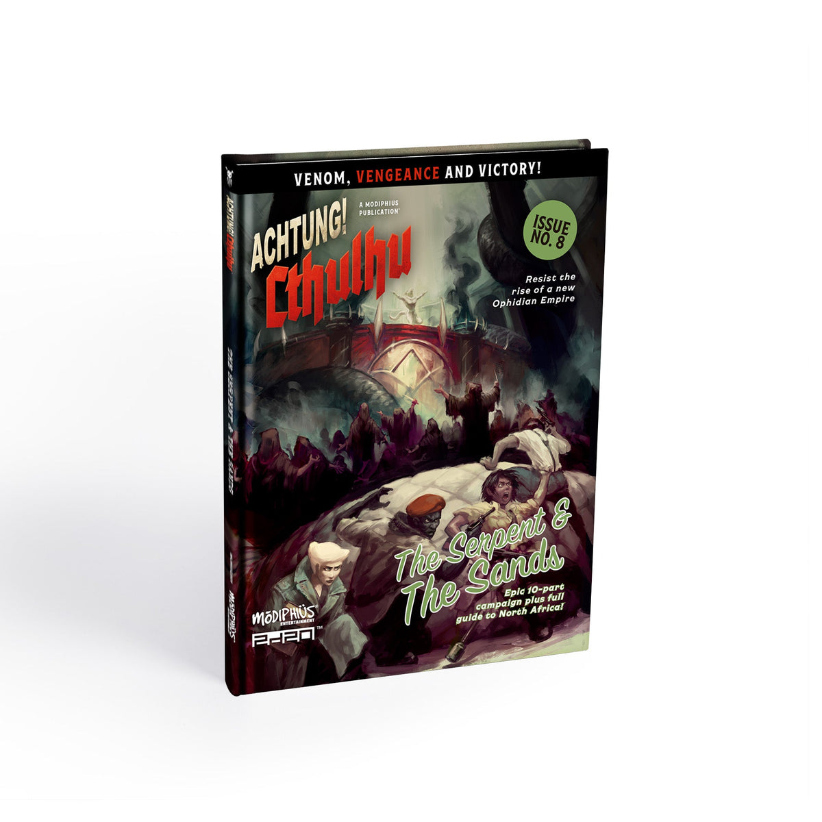 Achtung! Cthulhu: 2d20 The Serpent and the Sands