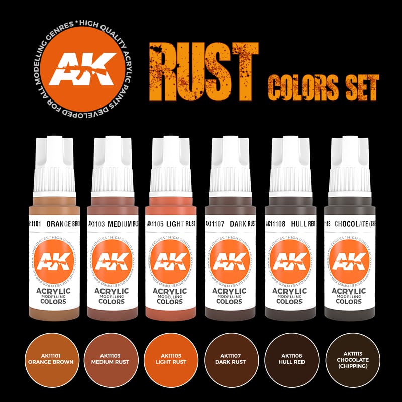 AK Interactive: 3G Rust Set - product image 2