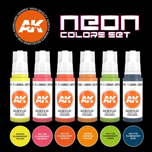 AK Interactive: 3G Neon Colors Set - product image 2