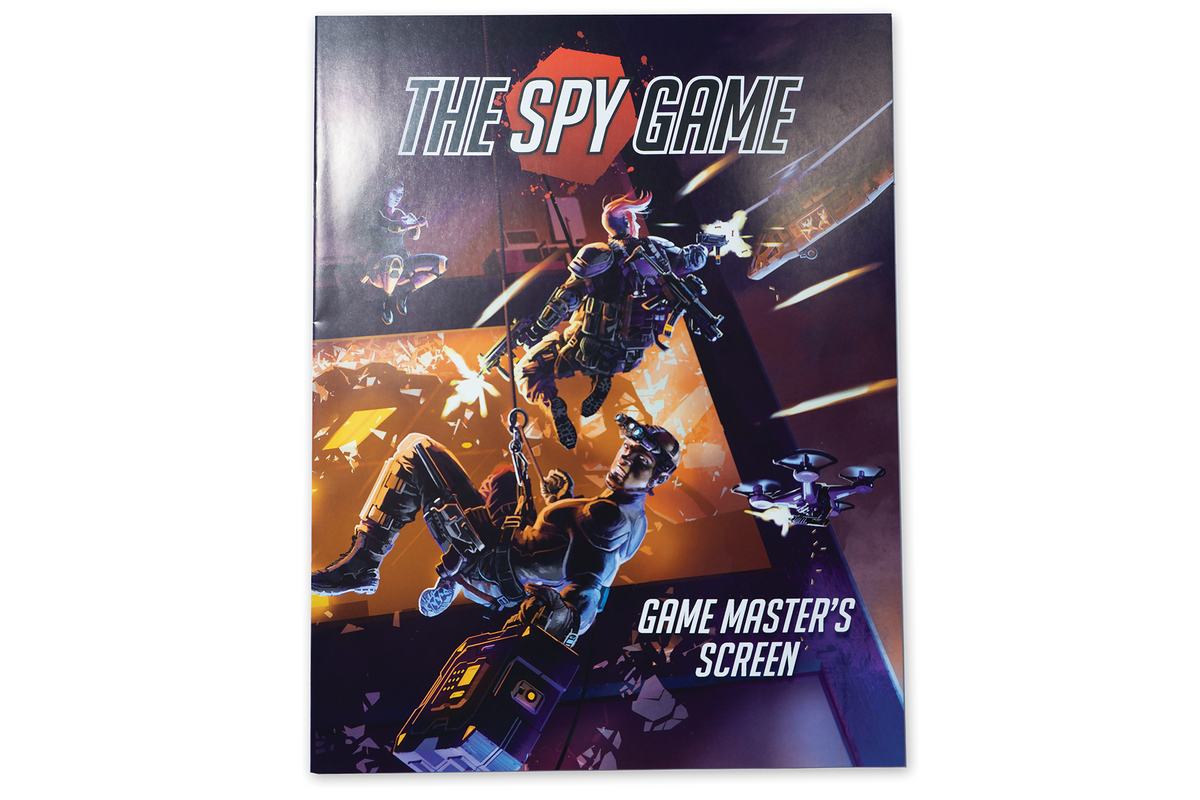 Modiphius: The Spy Game GM Screen and Booklet