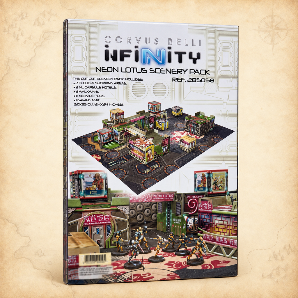 Infinity: Neon Lotus Scenery Pack, box front