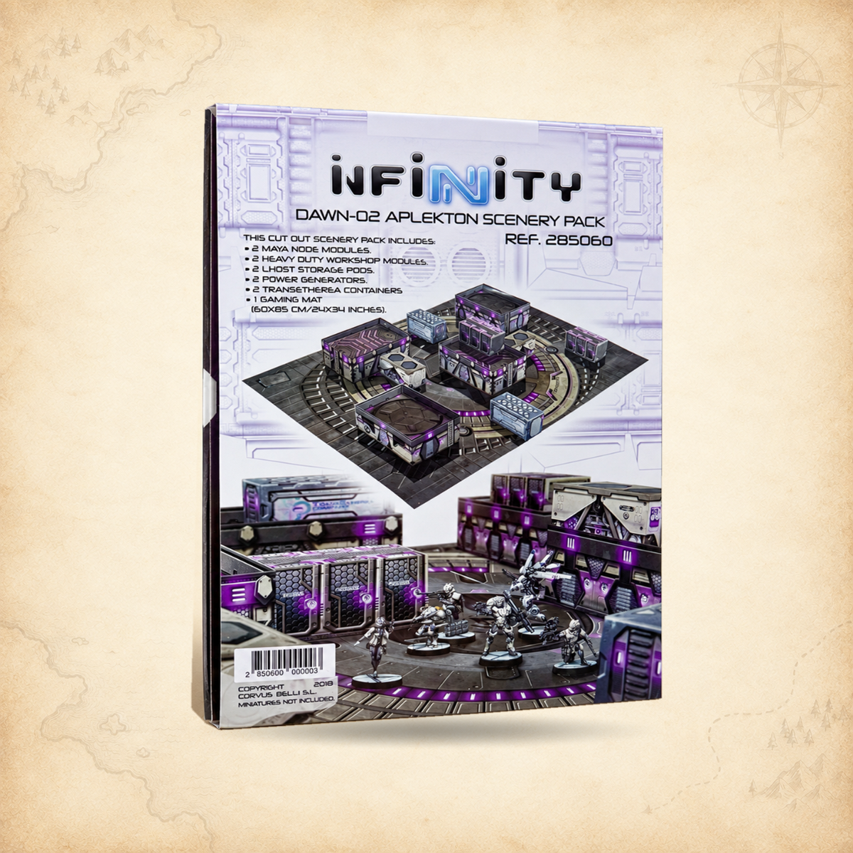 Infinity: Dawn-02 Aplekton Scenery Pack, box front