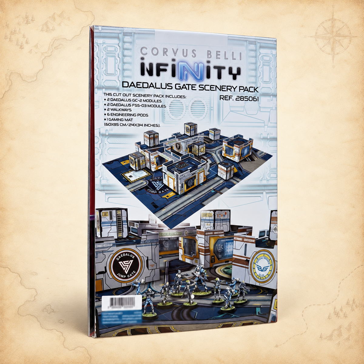 Infinity: Daedalus Gate Scenery Pack, box front