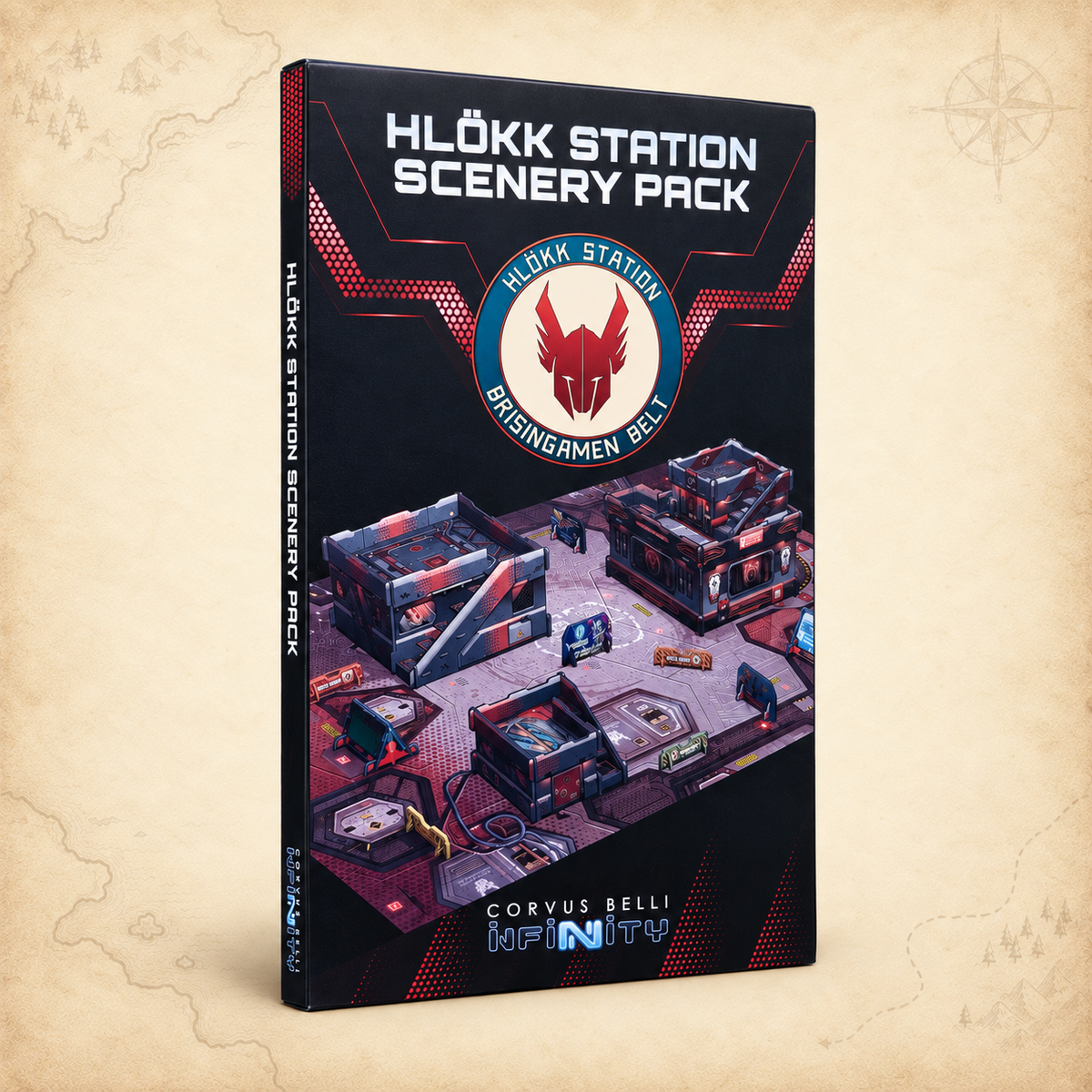 Infinity: Hlökk Station Scenery Pack, box front