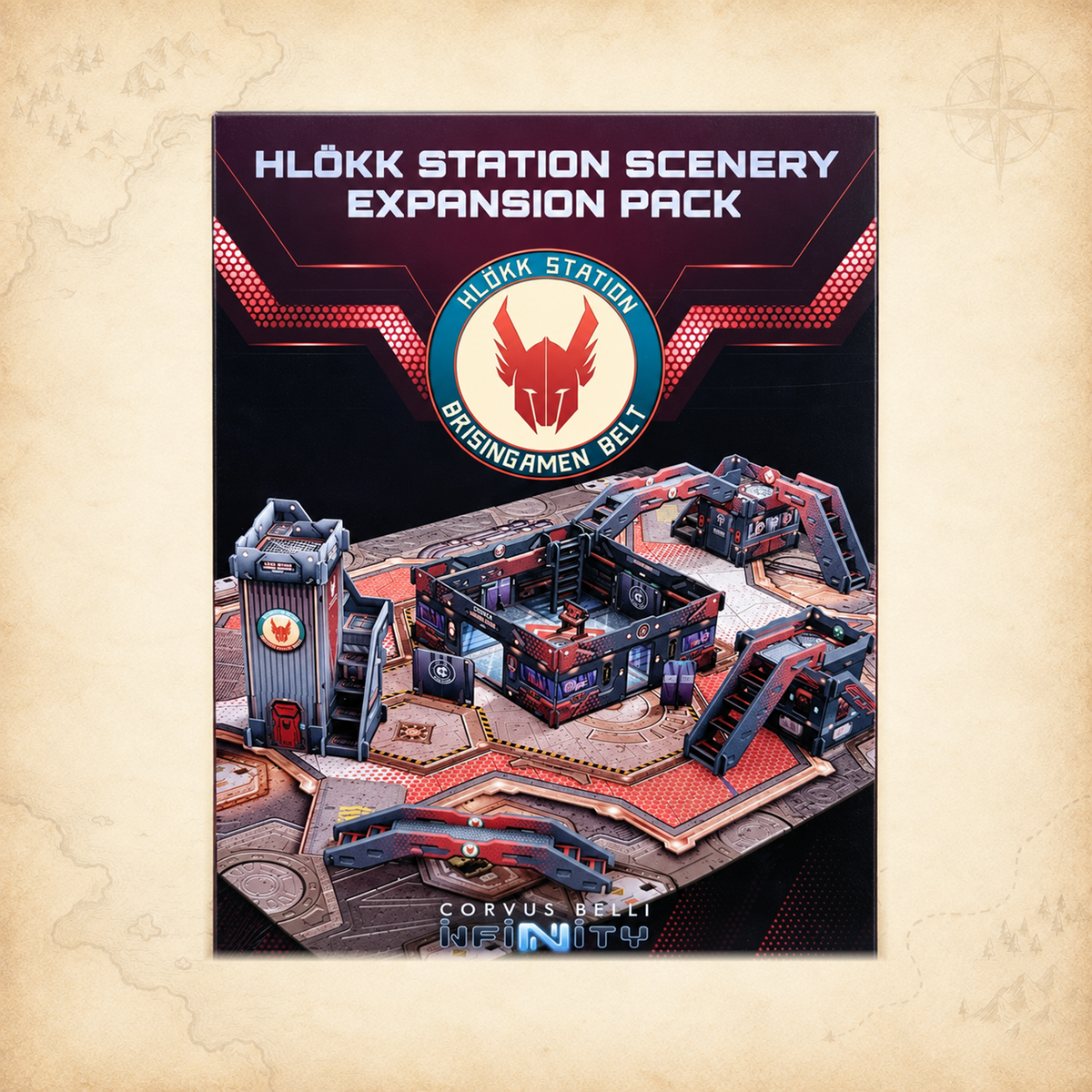 Infinity: Hlökk Station Scenery Expansion Pack, box front