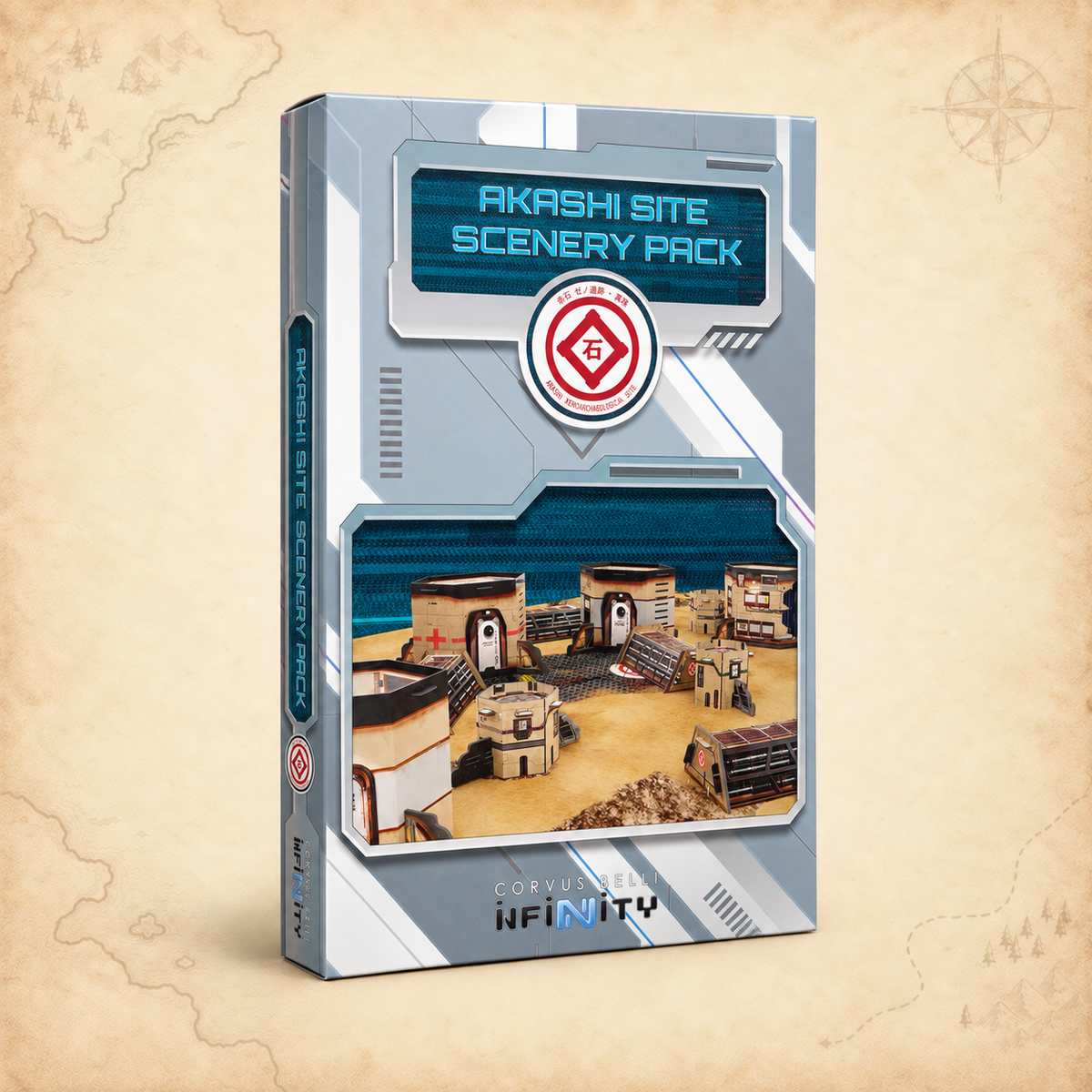 Infinity: Akashi Site Scenery Pack, box front