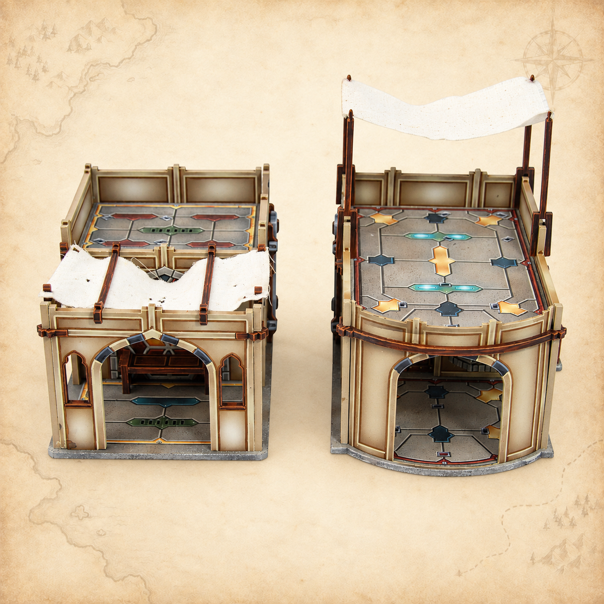 Infinity: Alcazaba Utility Buildings, alternate view