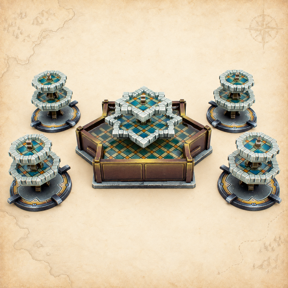 Infinity: Alcazaba Water Features, alternate view