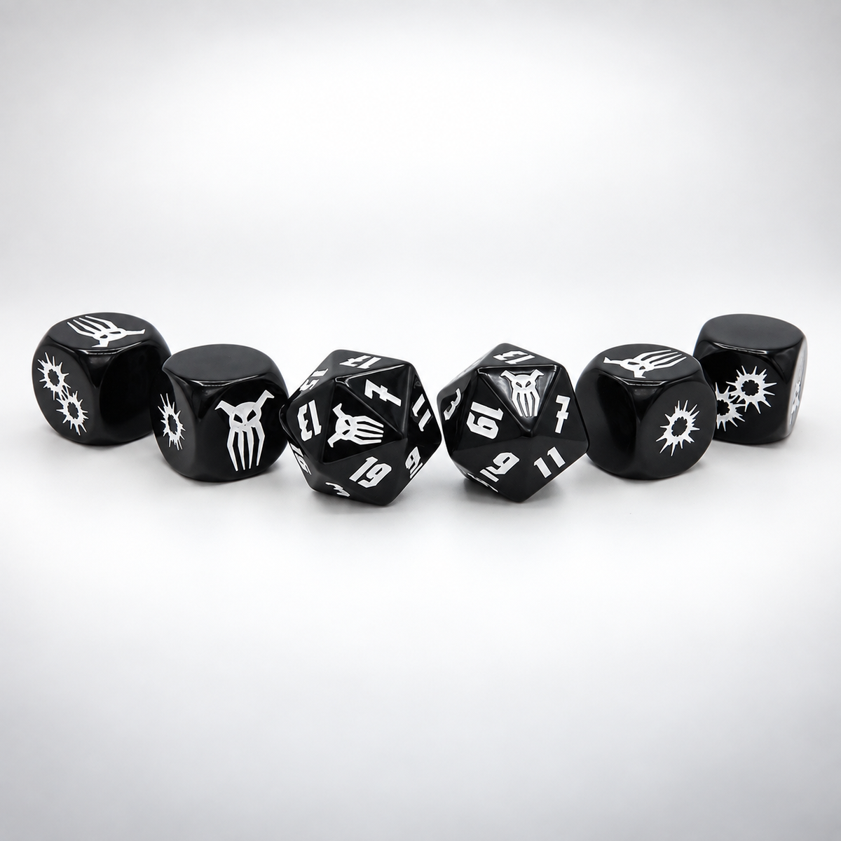 Achtung! Cthulhu: 2d20 Black Sun Dice Set, product
