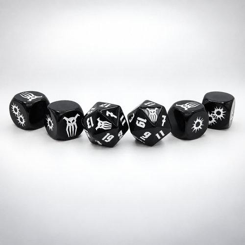 Achtung! Cthulhu: 2d20 Black Sun Dice Set, product
