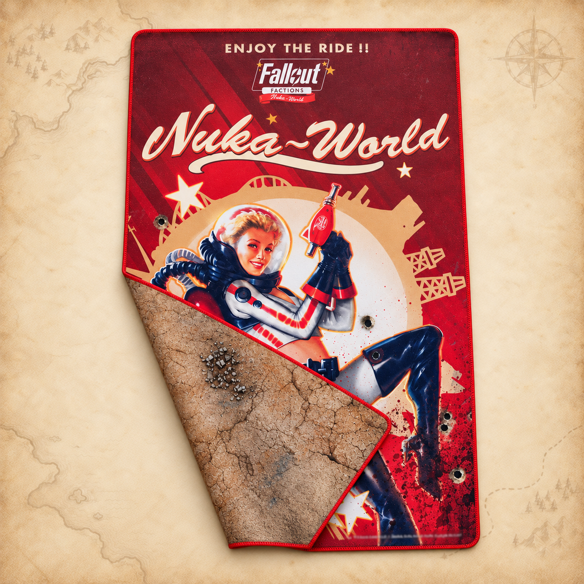 Fallout: Factions - Battle Map Nuka-World, alternate view