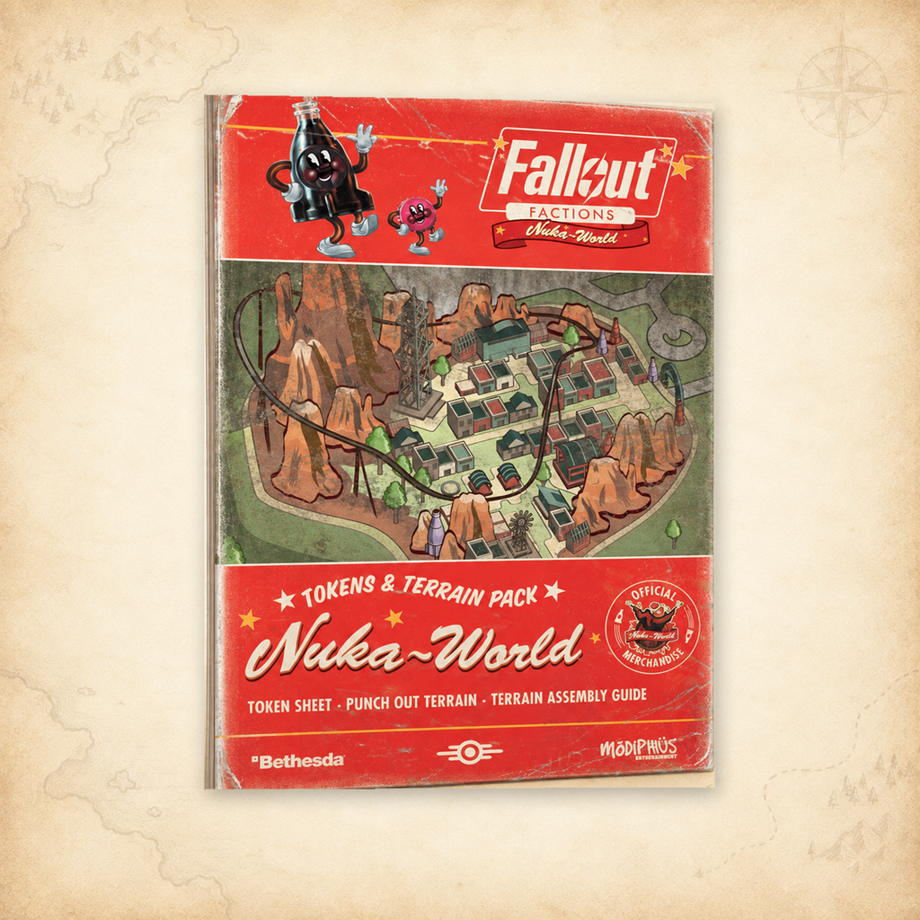 Fallout: Factions - Tokens and Terrain Pack 1, pack